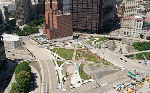 I-579 Urban Open Space Cap Project 2022 Public Works Project of the Year