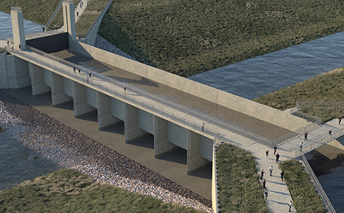 Fargo-Moorhead Diversion Channel and Associated Infrastructure Project Groundbreaking