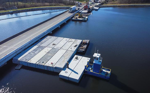 All Hands On Deck for Fort Eustis Bridge Job