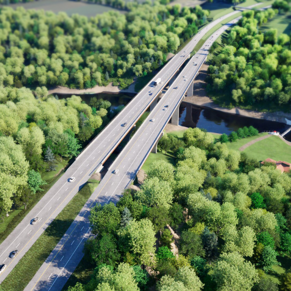 I-80 North Fork Bridge